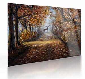 Staklena slika - Duh gozda (70x50 cm)