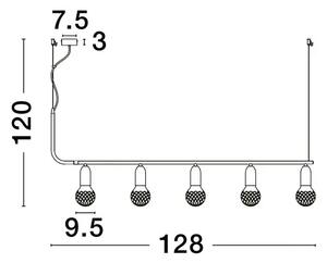VEDA VISILICA G9 /IP20/CRNA NL9536419