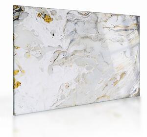 Staklena slika - Oljni papir z motivom marmorja (70x50 cm)