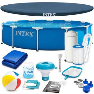 Intex bazen s konstrukcijom 366 x 76 cm višebojan