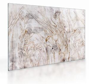 Staklena slika - Iris (70x50 cm)