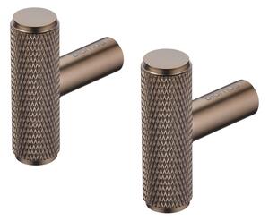 Sive metalne zidne kuke u setu 2 kom Rof – Blomus