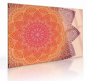 Staklena slika - Mandala art (70x50 cm)