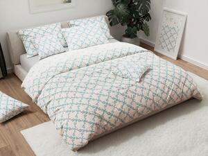 Pamučna posteljina SACOMA bijela Dimenzije posteljine: 70 x 90 cm | 140 x 220 cm