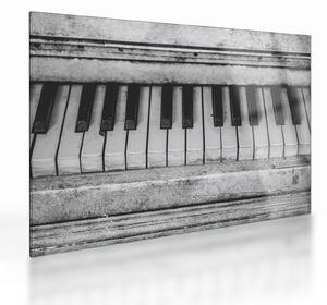 Staklena slika - Klavir (70x50 cm)