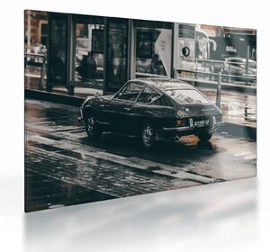 Staklena slika automobila u pokretu (70x50 cm)