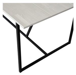 Blagovaonski stol od čvrste jeseni 90x220 cm Silas – WOOOD