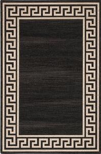 Tamno sivi vuneni tepih 100x180 cm Cesar – Agnella