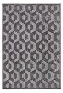 Antracitno sivi tepih 67x120 cm Iconic Hexa – Hanse Home