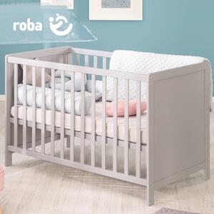 Svijetlo sivi dječji krevet 60x120 cm – Roba