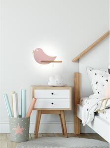 Ružičasta dječja lampa Bird - Candellux Lighting