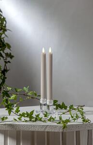 LED svijeće u setu 2 kom (visina 25 cm) Flamme Stripe – Star Trading