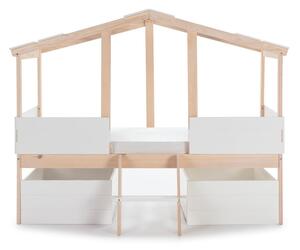 Bijele dječje ladice za ispod kreveta u setu 2 kom Parma – Marckeric