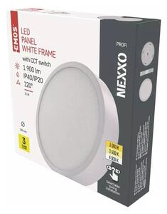 Bijela LED stropna svjetiljka Nexxo – EMOS