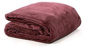 Bordo prekrivač od mikropliša za bračni krevet 220x240 cm Cosy – Tiseco Home Studio