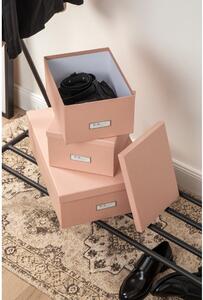 Kartonske kutije za pohranu u setu 3 kom s poklopcem Inge – Bigso Box of Sweden