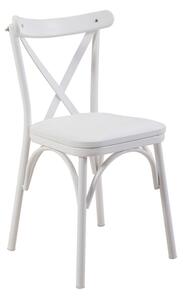 Bijela blagovaonska stolica Oliver Sandalyer – Kalune Design