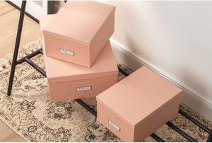 Kartonske kutije za pohranu u setu 3 kom s poklopcem Inge – Bigso Box of Sweden