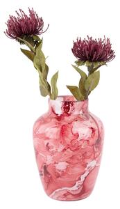 Svijetlo crvena staklena vaza Blended – PT LIVING