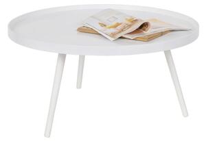 Bijeli okrugli stolić za kavu ø 78 cm Mesa – WOOOD