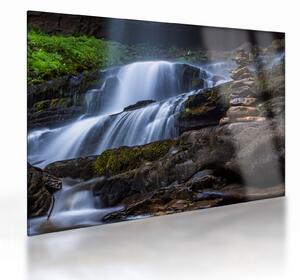 Staklena slika slapa (70x50 cm)