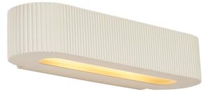 Skandinavska zidna svjetiljka bež UFO 2-svjetla - Plaster