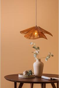 Viseća svjetiljka u zlatnoj boji sa sjenilom od papirne špage ø 60 cm Sombra – Leitmotiv