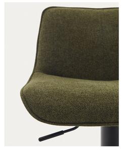 Tamno zelene barske stolice u setu 2 kom 103 cm Zenda – Kave Home
