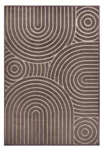 Smeđi tepih 133x190 cm Iconic Wave – Hanse Home