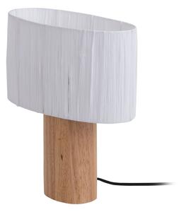 Bijela/u prirodnoj boji stolna lampa sa sjenilom od papirne špage (visina 30,5 cm) Sheer Oval – Leitmotiv