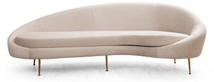 Krem sofa 255 cm Eses – Artie