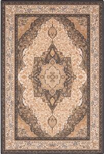 Svjetlo smeđi vuneni tepih 133x180 cm Charlotte – Agnella