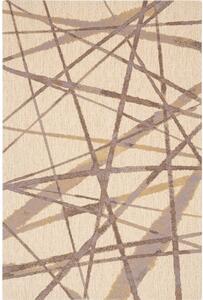 Bež vuneni tepih 133x180 cm Sticks – Agnella