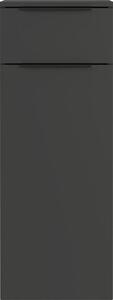 Antracitno sivi visok/zidni kupaonski ormarić 36x93 cm Crandon – Germania
