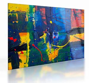 Staklena slika - Apstrakcija (70x50 cm)