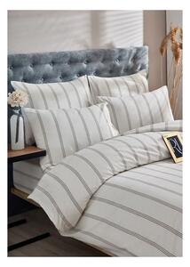 Krem pamučna posteljina za bračni krevet/za produženi krevet 200x220 cm – Mila Home