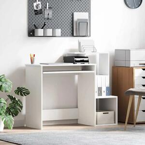 Stol Bijelo 106 x 41 x 88.5 cm Konstruirano drvo - Bijelo