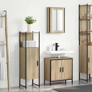 Set namještaja za kupaonicu 3 kom. Smeđa 60 x 30 x 60 cm