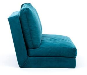 Petrolej zelena sklopiva sofa 120 cm Taida – Balcab Home