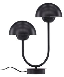 Crna dizajnerska stolna lampa LYCKORNA