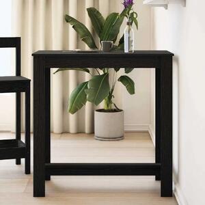 Stol za bar 102 x 50 x 103.5 cm Konstruirano drvo Crni hrast - Crni hrast 102 cm