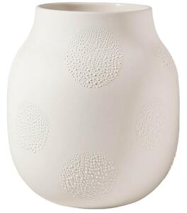 Kremička kamená vaza PEARL, srednja