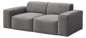 Siva sofa od samta 205 cm Fluvio – MESONICA
