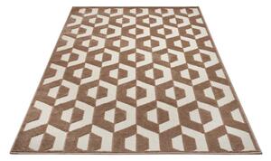 Smeđi tepih 160x235 cm Iconic Hexa – Hanse Home