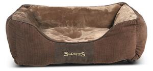 Smeđi plišani krevet za pse 50x60 cm Scruffs Chester M – Plaček Pet Products