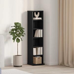 CD stalak – Ormarić za CD-ove crni hrast 21x20x88 cm konstruirano drvo - Crni hrast 1 Crni hrast
