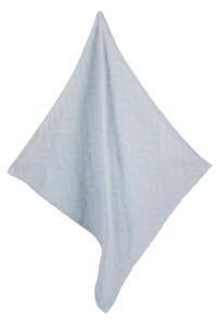 Plava pletena deka za bebe od organskog pamuka 80x80 cm Lil Planet – Roba