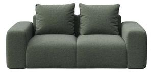 Zelena sofa od bouclé tkanine 212 cm Feiro – MESONICA