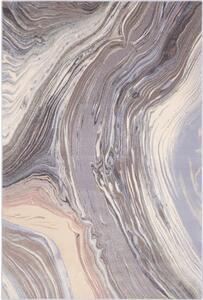 Sivi vuneni tepih 133x180 cm Agate – Agnella