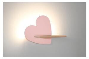 Ružičasta dječja lampa Heart - Candellux Lighting